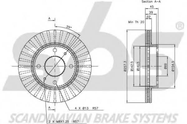 Disc frana 1