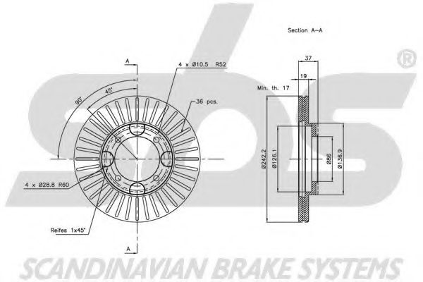Disc frana 1