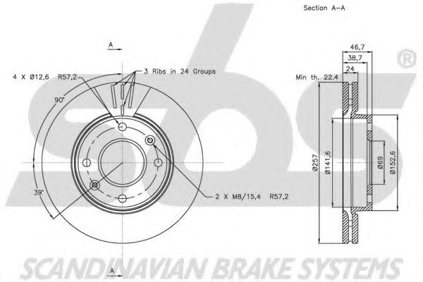 Disc frana 2