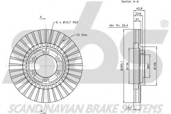 Disc frana 1