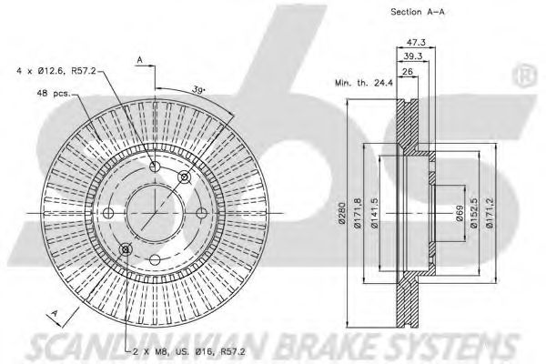 Disc frana 2
