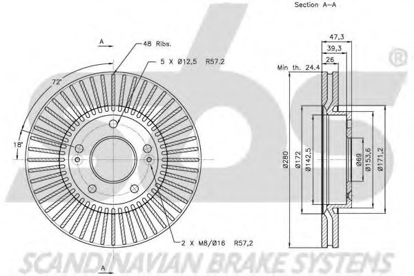Disc frana 2