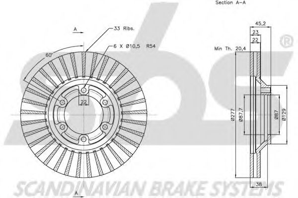 Disc frana 2