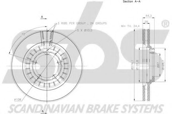 Disc frana 2