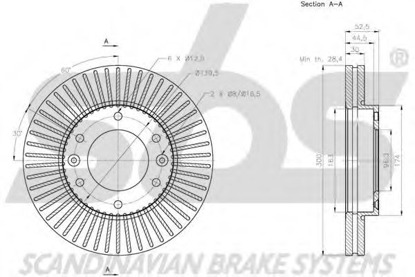 Disc frana 2