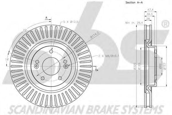 Disc frana 2