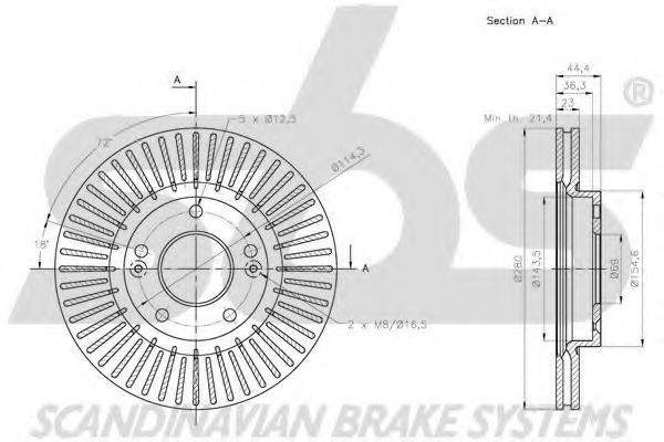 Disc frana 2