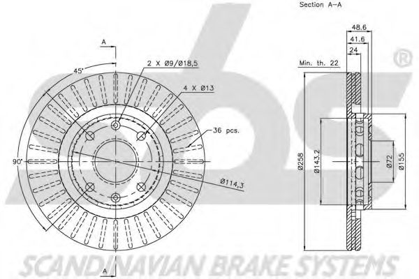 Disc frana 1