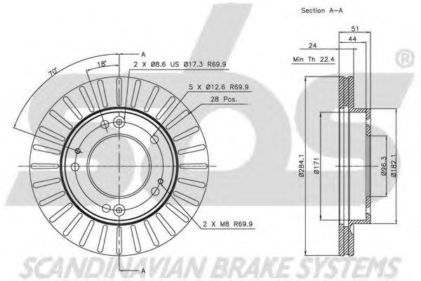 Disc frana 1