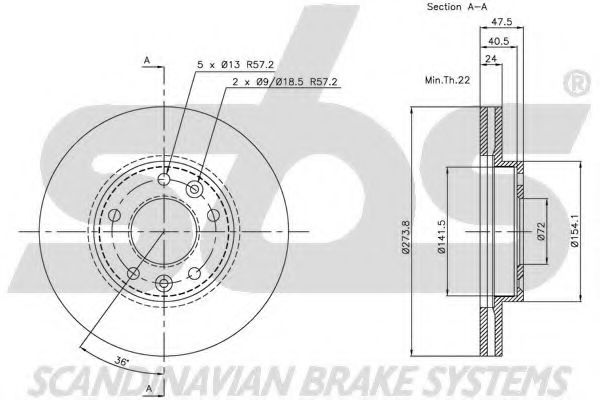 Disc frana 1