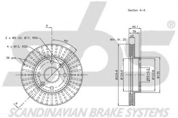 Disc frana 1