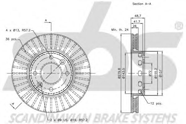 Disc frana 2