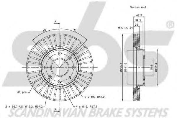 Disc frana 2