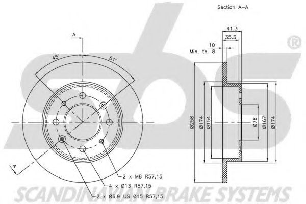 Disc frana 2