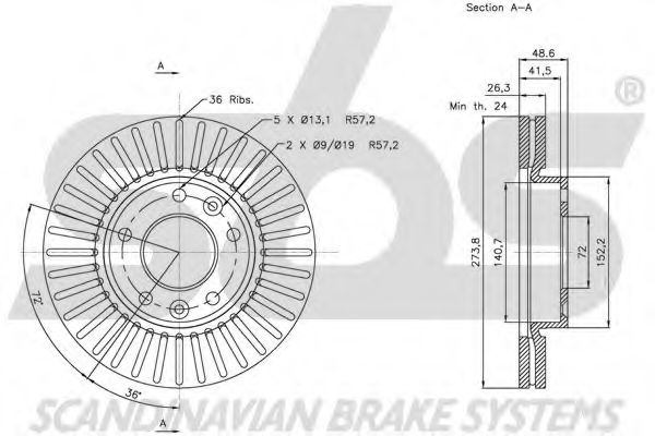 Disc frana 2