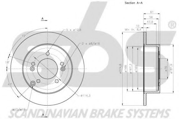 Disc frana 2