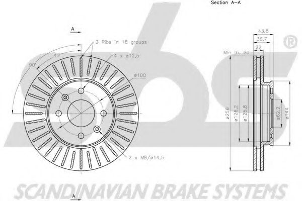 Disc frana 2