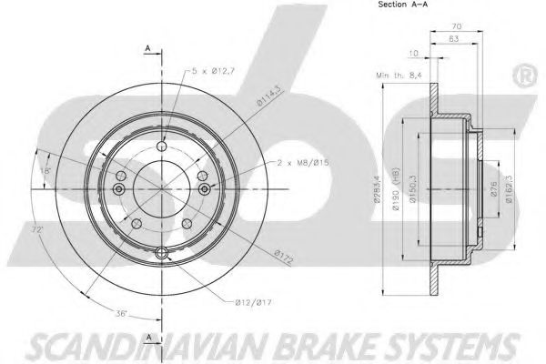 Disc frana 2