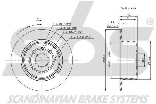 Disc frana 1