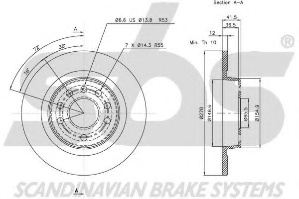 Disc frana 2