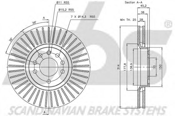 Disc frana 2