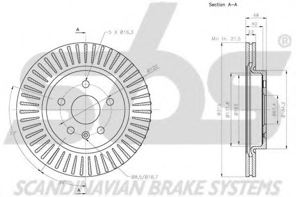 Disc frana 2