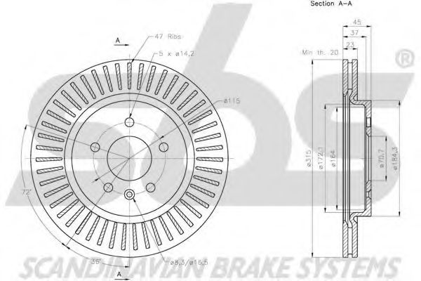 Disc frana 2