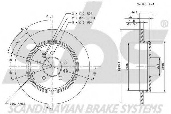 Disc frana 1
