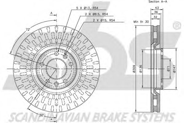 Disc frana 1