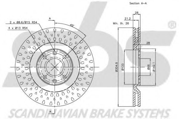 Disc frana 1