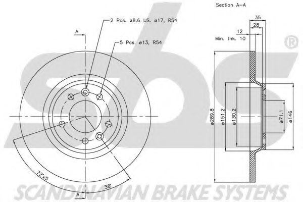Disc frana 2