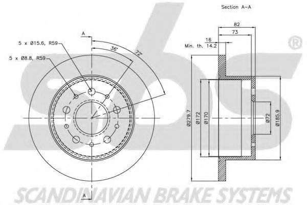 Disc frana 2
