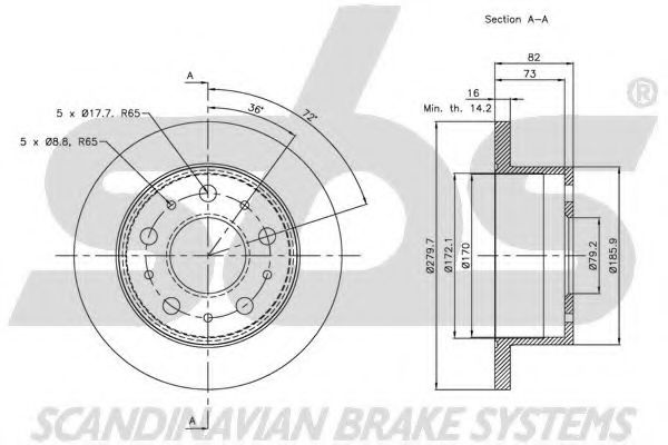 Disc frana 2