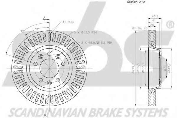 Disc frana 2