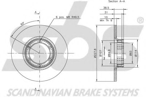 Disc frana 1