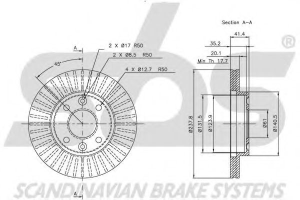 Disc frana 2