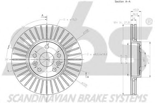 Disc frana 2
