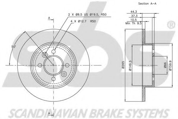 Disc frana 1