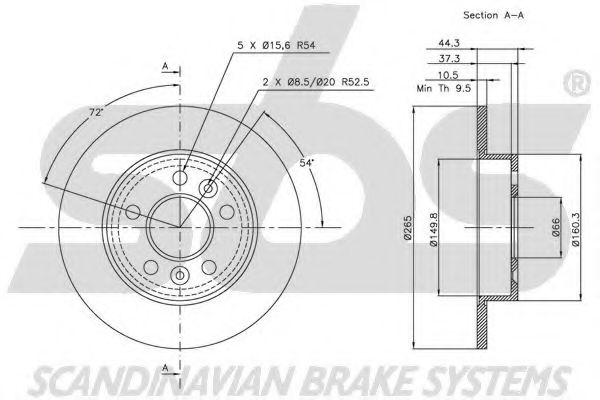 Disc frana 1