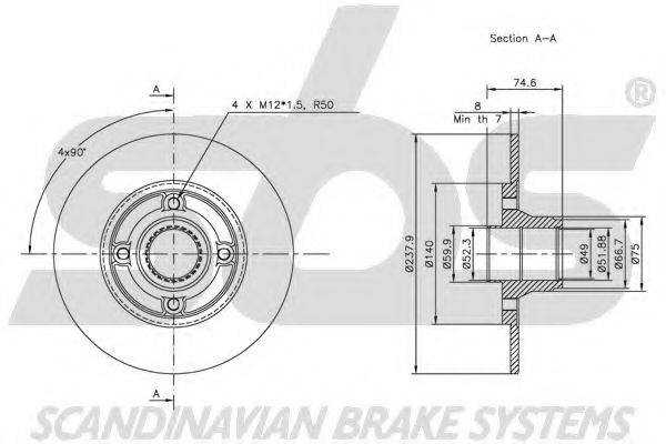 Disc frana 1