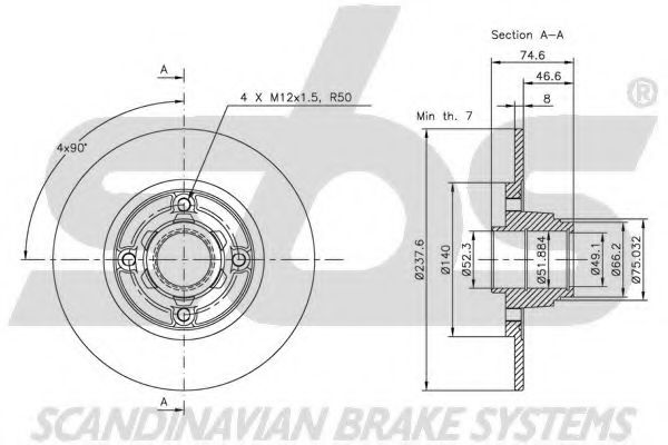 Disc frana 1