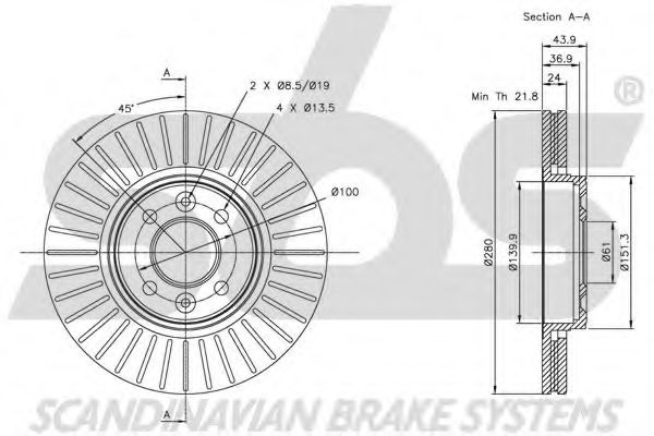 Disc frana 2