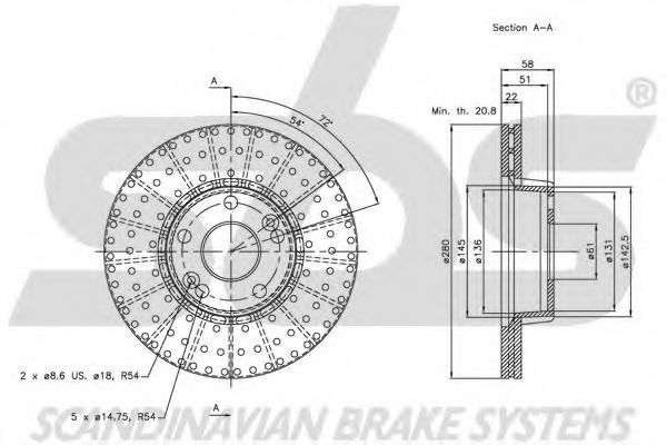 Disc frana 1