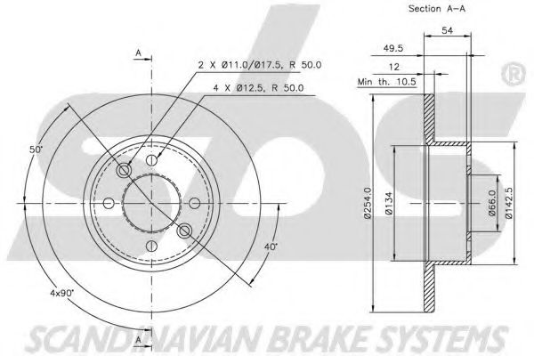 Disc frana 1