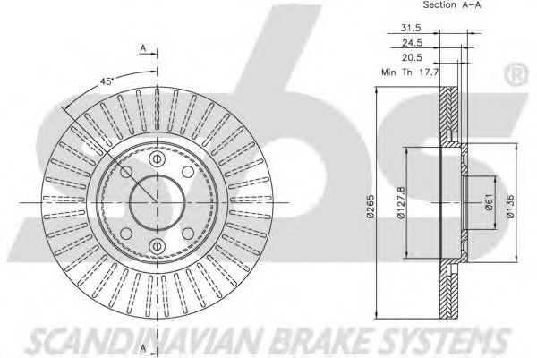 Disc frana 1