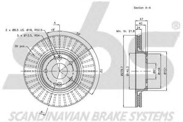 Disc frana 2