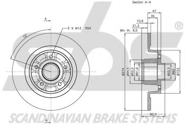 Disc frana 1