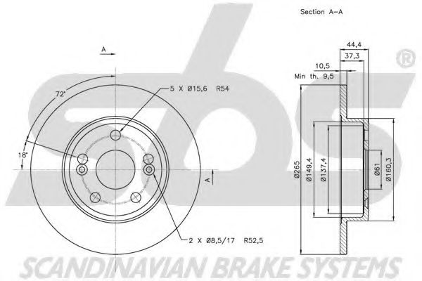 Disc frana 1