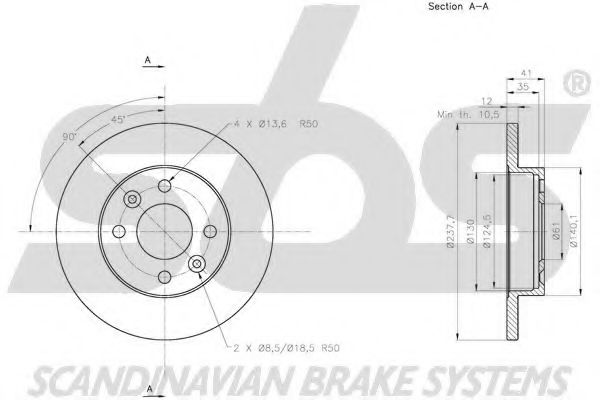Disc frana 1