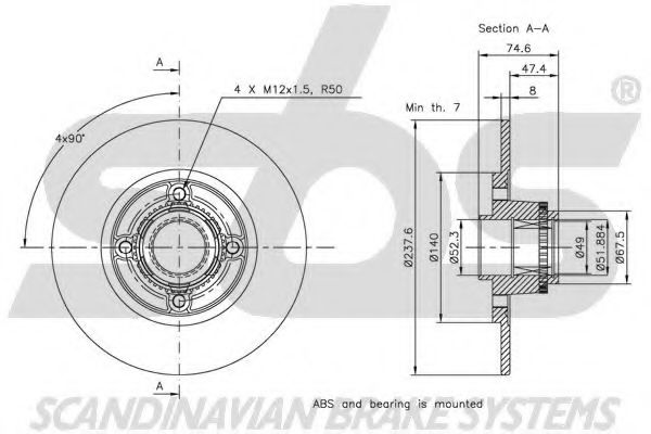 Disc frana 1